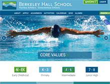 Tablet Screenshot of berkeleyhall.org